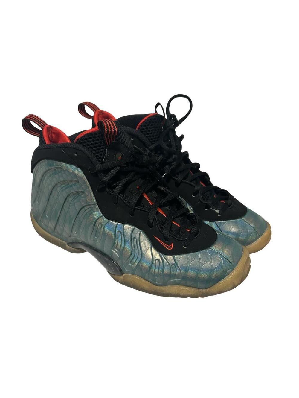 Nike Little Posite One Gone Fishing 644791-300 Youth 7Y Foamposite